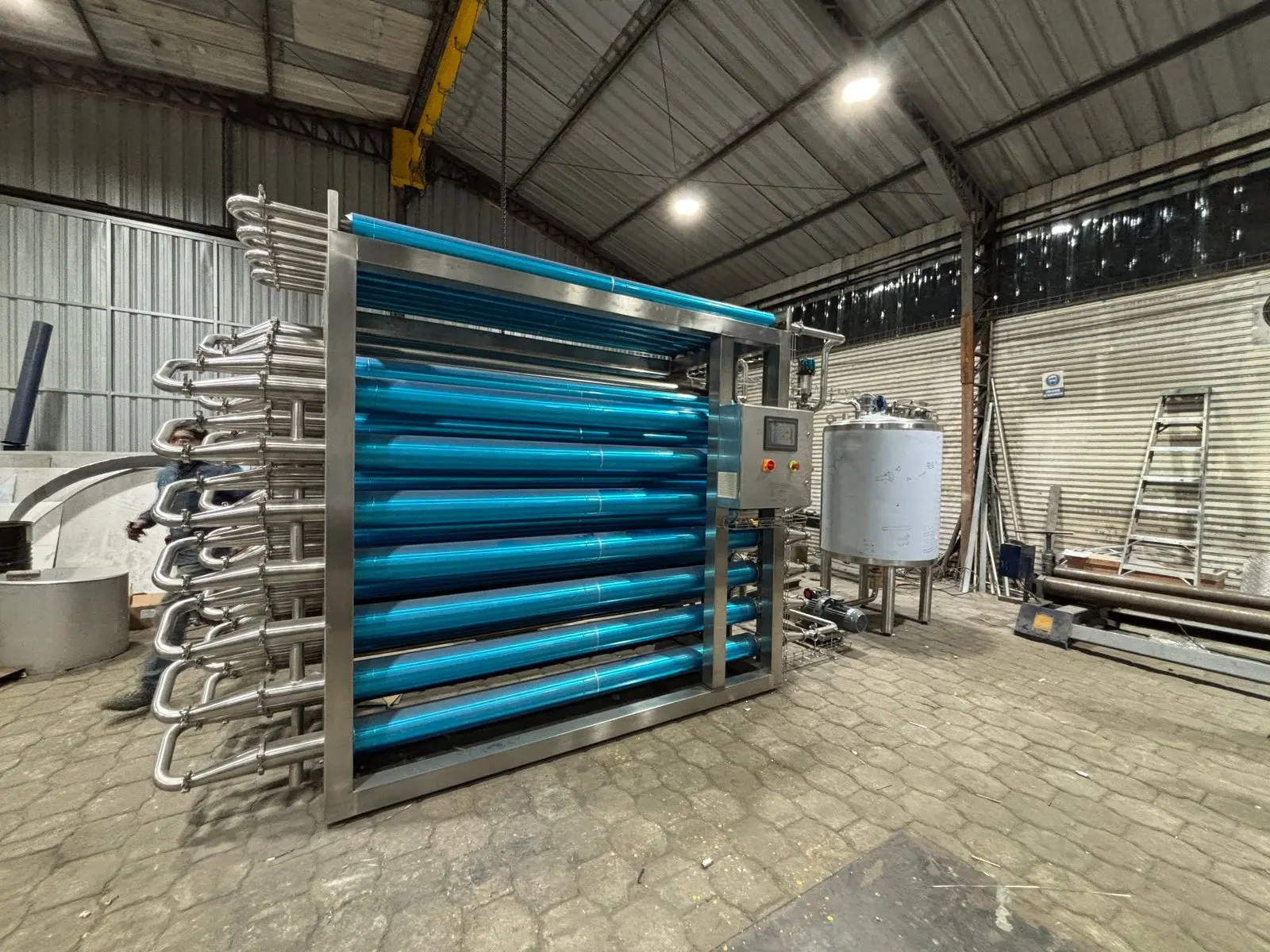 Pasteurizador tubular